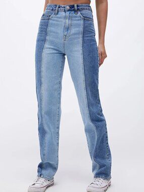 Pacsun Eco Two-Tone '90s Boyfriend Jeans